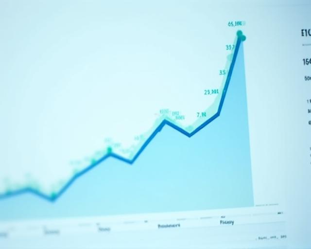 A chart showing positive growth in fundraising campaigns.